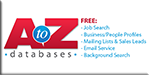 AtoZdatabases: Search Jobs, Businesses or Mailing Lists