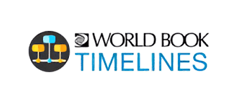 World Book Timelines logo